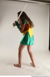 LUCY ROBIN WITH LIGHTSABER 4